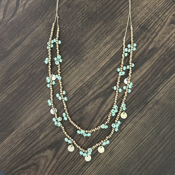 Two-Layer Beaded Necklace ASO Alex Russo - Picture 6 of 7